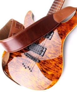 Sangle guitare en cuir réglable pour basse, acoustique et électrique